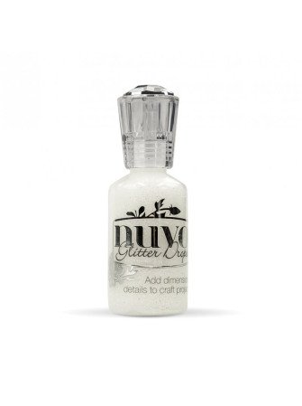 Glitter Drops - White...