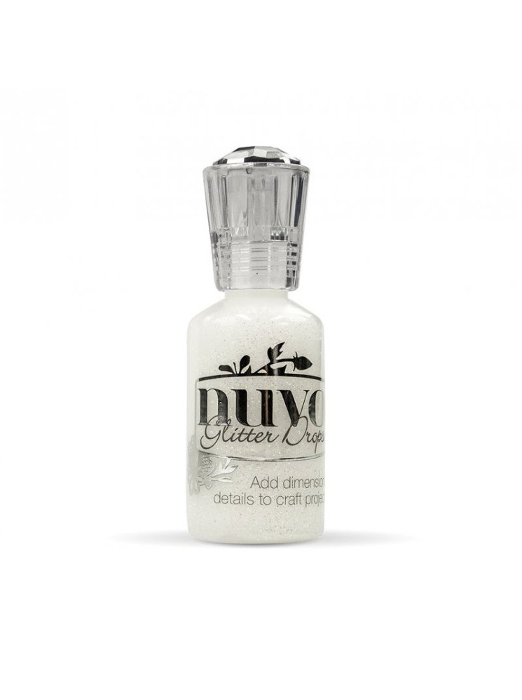 Glitter Drops - White Brizzard - Nuvo - Tonic Studios