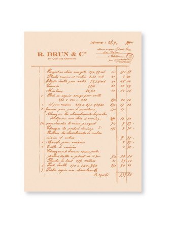Note - plaque d'embossage -...