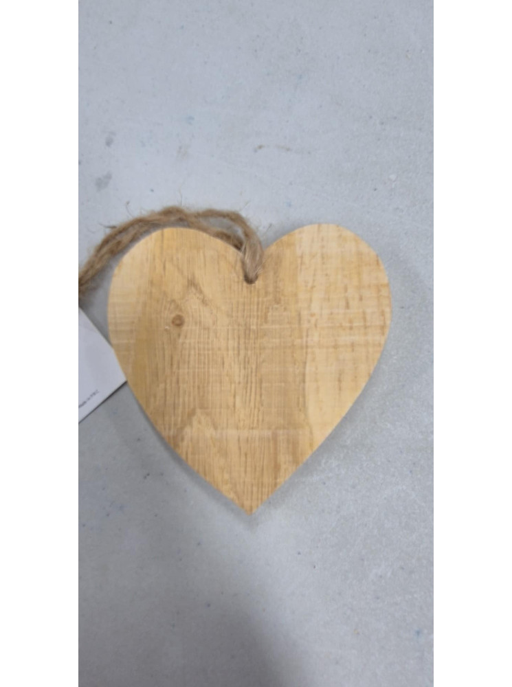 Cœur à suspendre en bois - Stafil