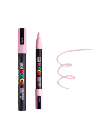 Feutre pointe Conique PC-3M - Rose Clair - Posca