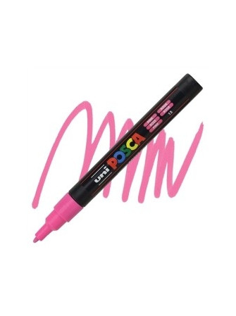 Feutre pointe Conique PC-3M - Rose - Posca
