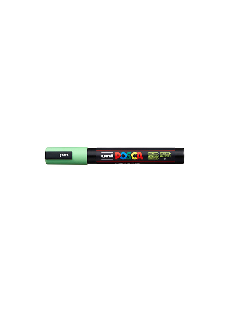 Feutre pointe conique moyenne PC-5M - Vert Clair - Posca