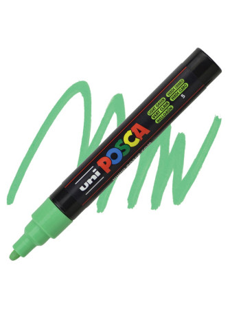 Feutre pointe conique moyenne PC-5M - Vert Clair - Posca