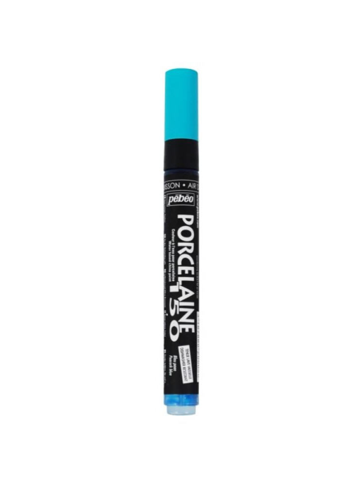 Feutre pour Porcelaine 150 - pointe 1.2 - Bleu Paon - Pebeo