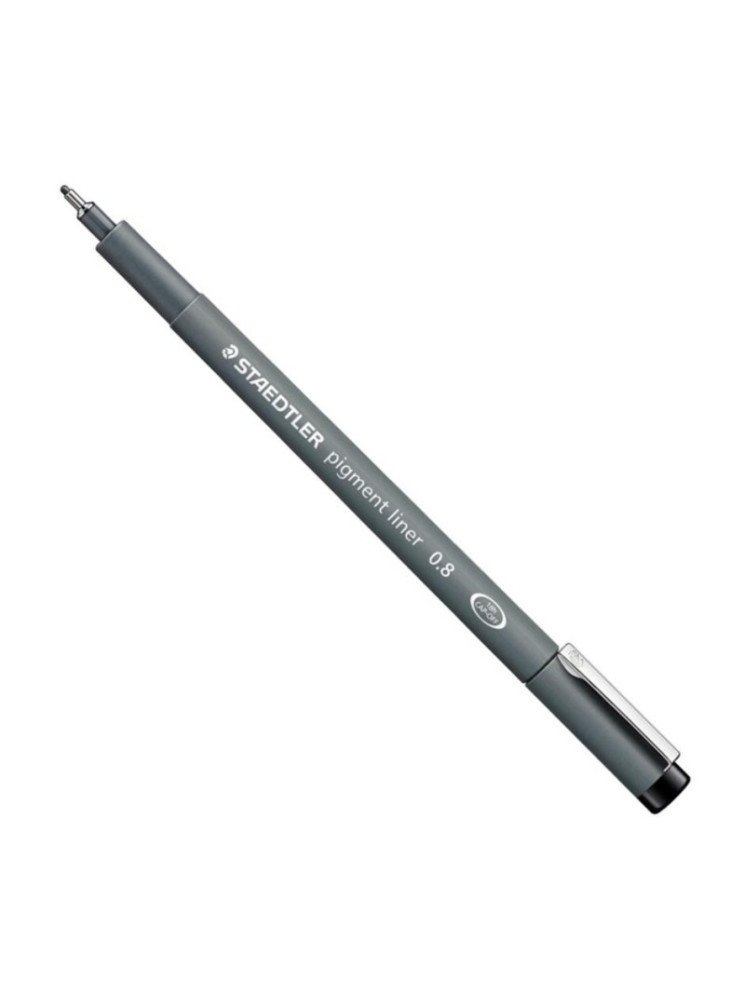 Marqueur d'encre noire - 0.8 mm - Staedtler