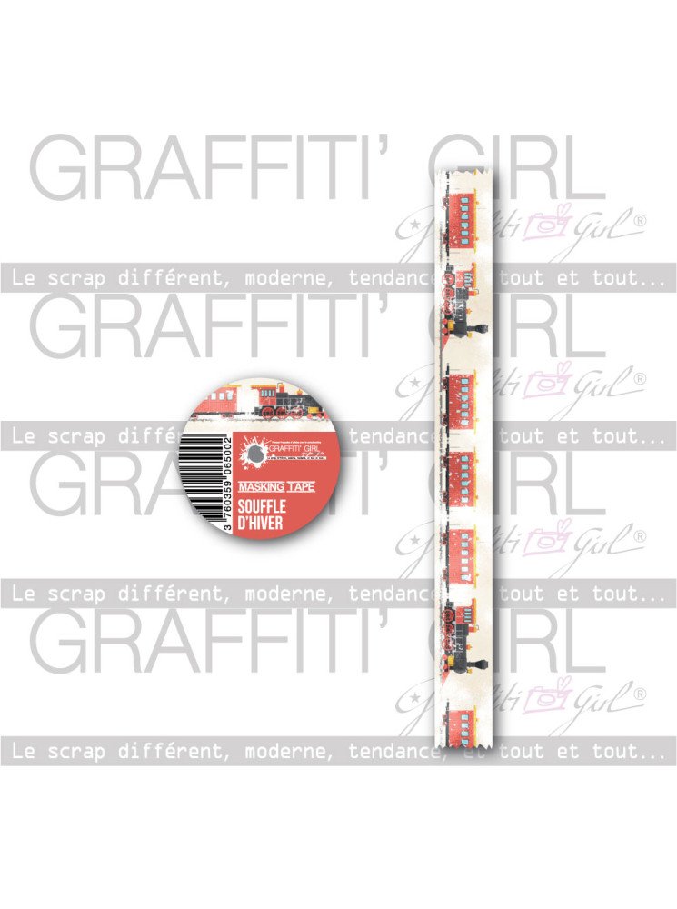 Masking Tape - Collection "Souffle d'Hiver" - Graffiti Girl