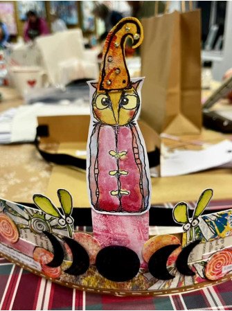 Mini tampon cling - 11 - Collection "Kate Crane" - PaperArtsy
