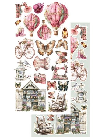 Pack de décors à découper  - Collection  "Natural Beauty"  - Alchemy of Art