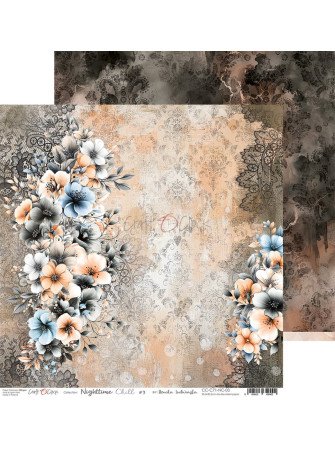 Pack papiers 20 x 20 cm- Collection "Nighttime Chill" - Craft O'Clock