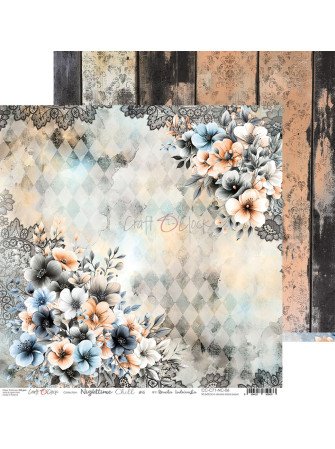 Pack papiers 20 x 20 cm- Collection "Nighttime Chill" - Craft O'Clock