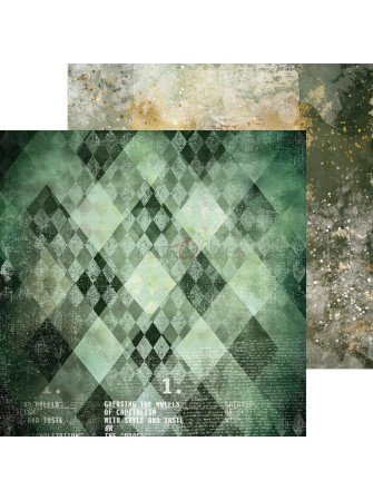 Pack papiers 20 x 20 cm Basics - Collection "The November Man" - Craft O'Clock
