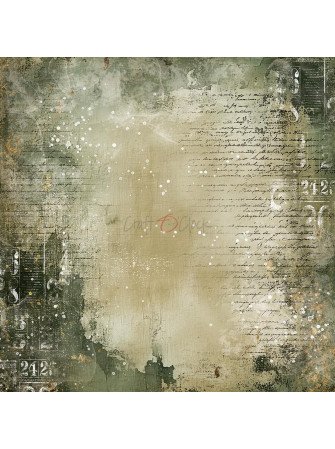 Pack papiers 20 x 20 cm Basics - Collection "The November Man" - Craft O'Clock