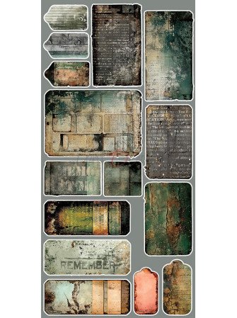 Pack de décors à découper Work Man - Collection  "The November Man"  - Craft O'Clock