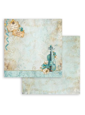 Pack papiers  - Romantic Collection "Masquerade" - Stamperia