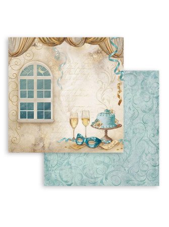 Pack papiers  - Romantic Collection "Masquerade" - Stamperia