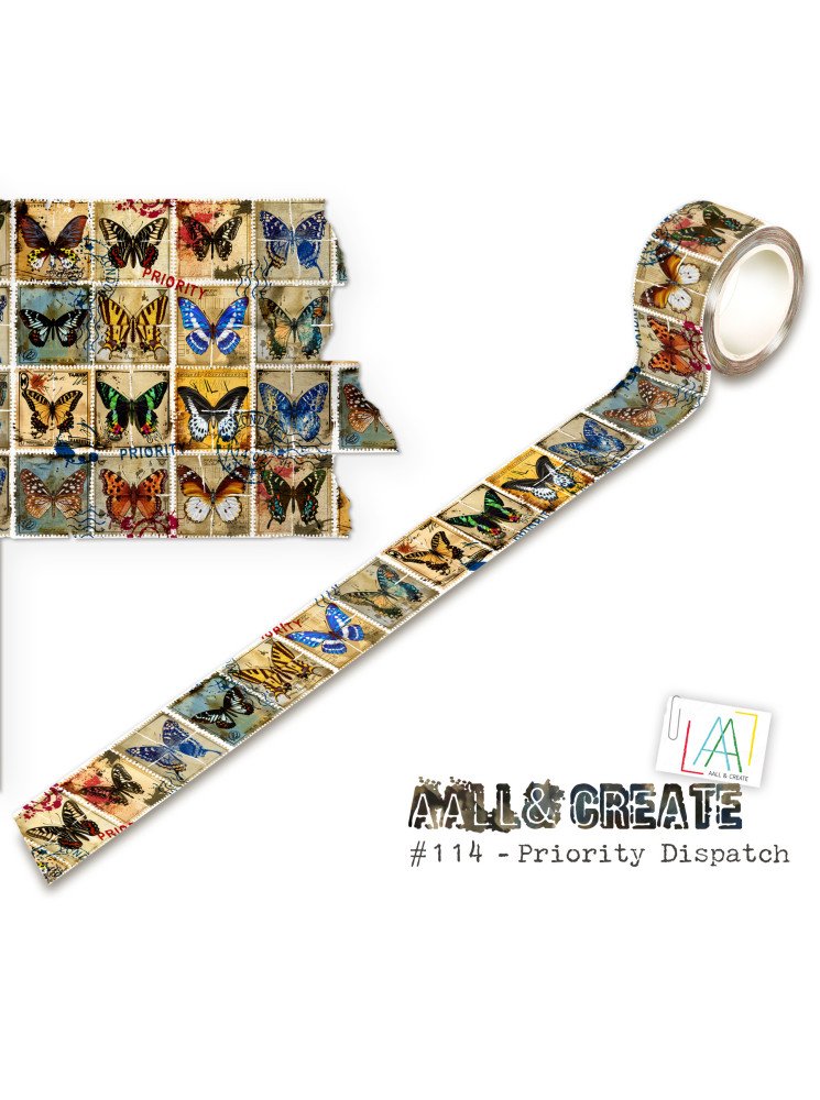 Washi Tape N° 114 - Diparity Dispatch - Aall & Create