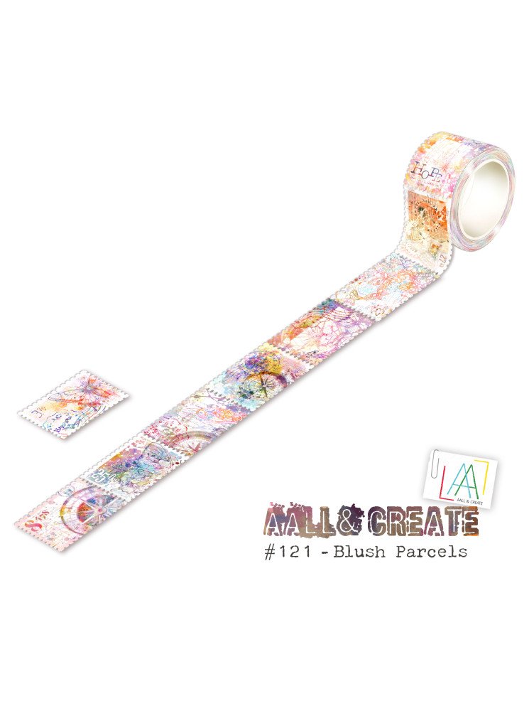 Washi Tape N° 121 - Blush Parcels - Aall & Create