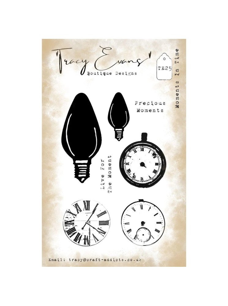 Moments in Time - Tampon clear - Tracy Evans