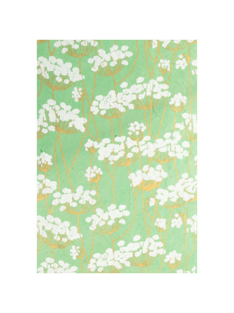 Papier Lokta Imprimés - Or & vert - La Collection Népalaise - Artemio