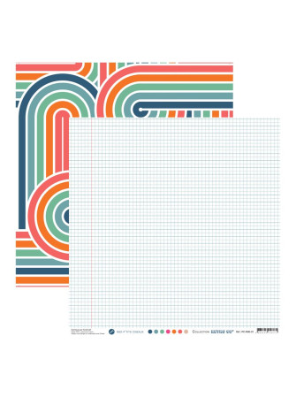 Pack papiers - Collection "Retro 90" - Mes P'tits Ciseaux