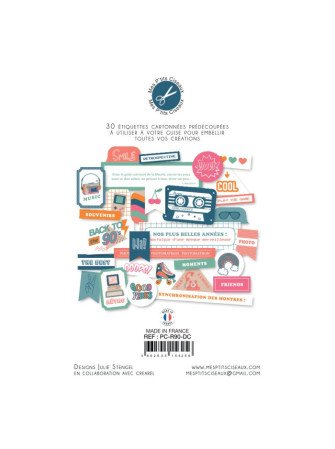 Die cut - collection "Retro...