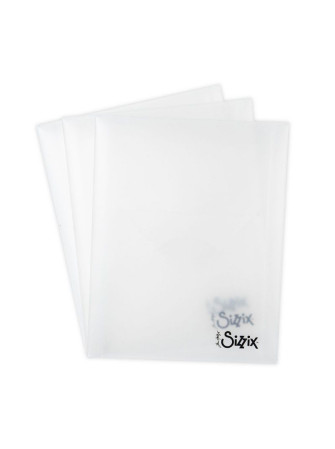 Lot de  3 Enveloppes de rangement pour plaque d'embossage - Sizzix