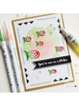 Pink - 025 - Clean Color Real Brush - Kuretake