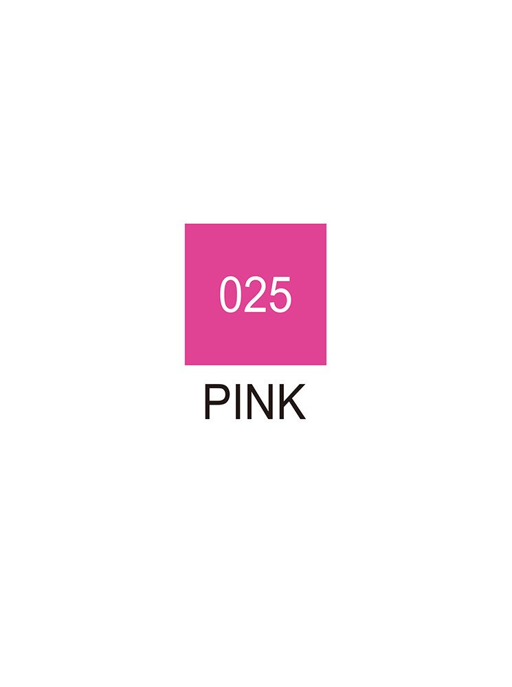 Pink - 025 - Clean Color Real Brush - Kuretake