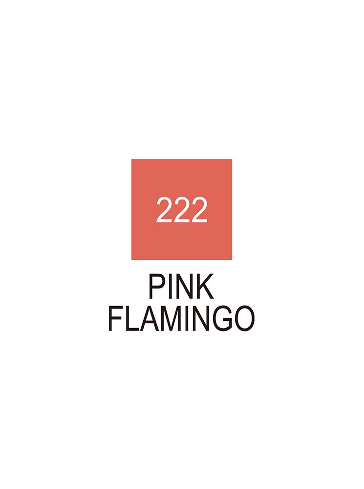 Pink Flamingo - 222 - Clean Color Real Brush - Kuretake
