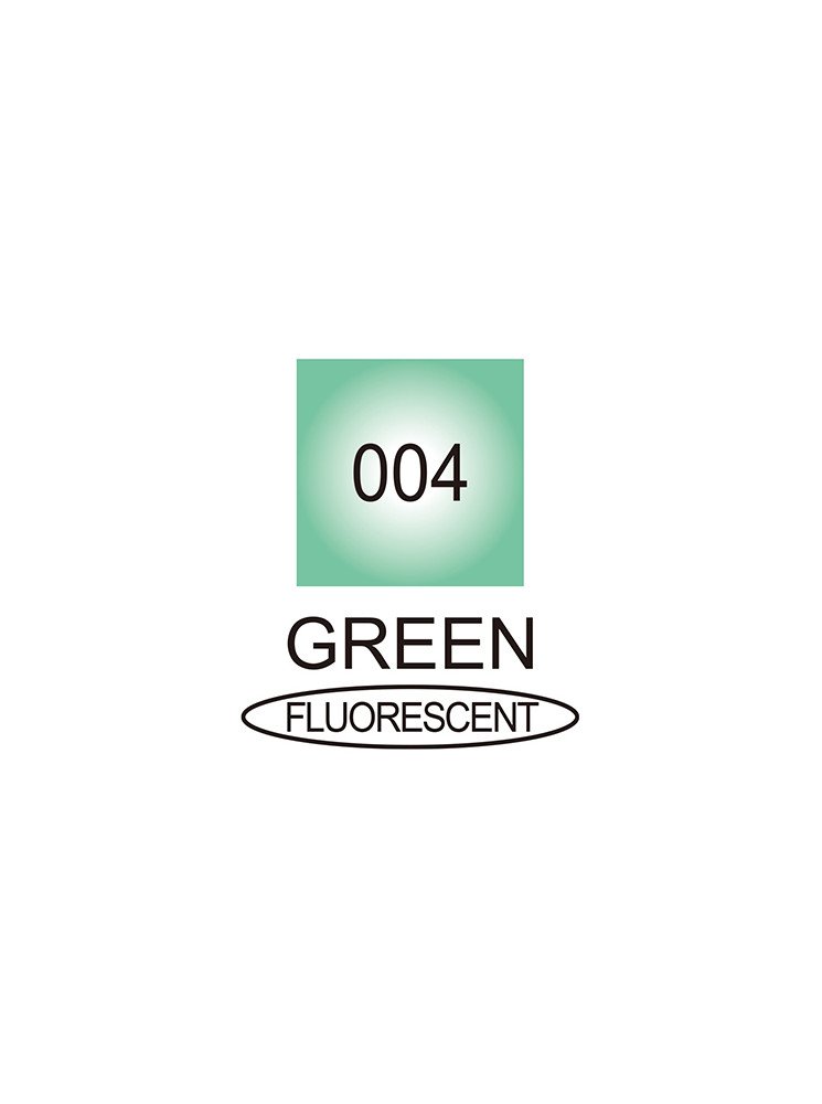Fluo Green - 004 - Clean Color Real Brush - Kuretake