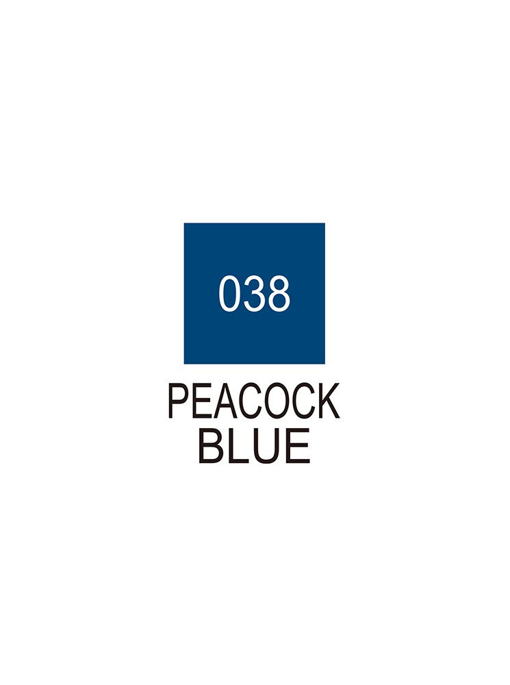 Peacock Blue - 038 - Clean Color Real Brush - Kuretake