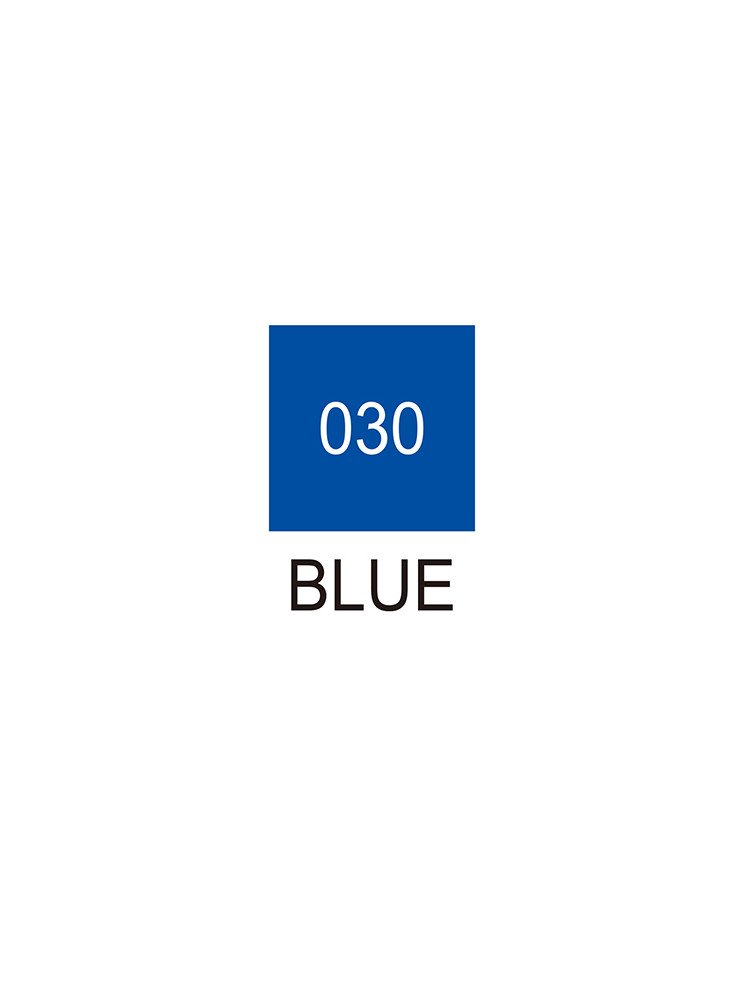 Blue - 030 - Clean Color Real Brush - Kuretake
