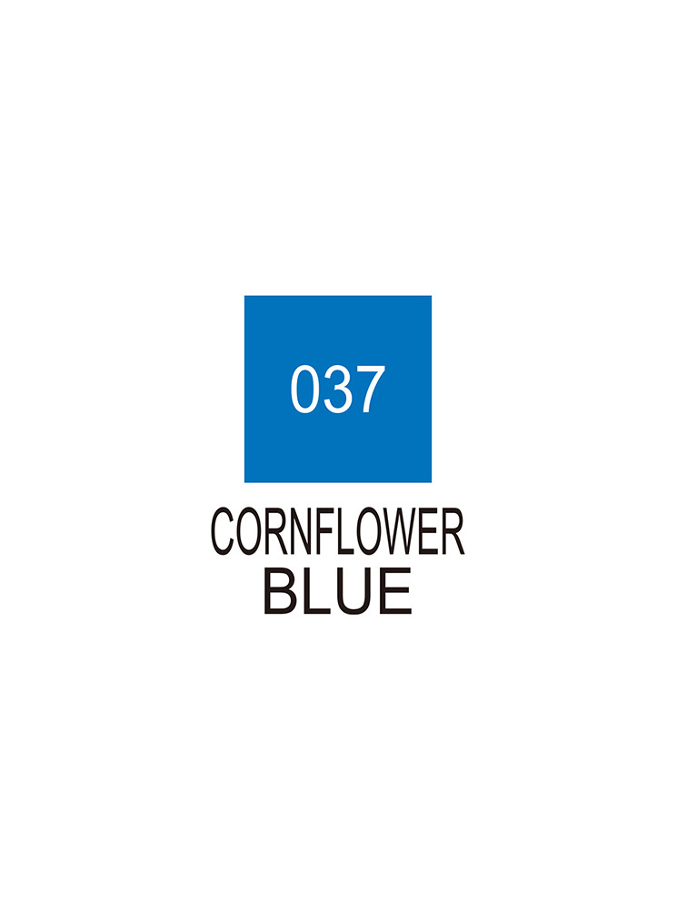 Cornflower Blue - 037 - Clean Color Real Brush - Kuretake