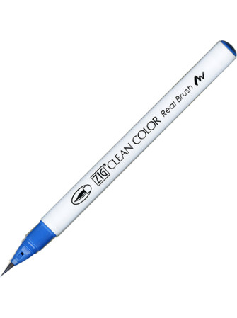 Cornflower Blue - 037 - Clean Color Real Brush - Kuretake