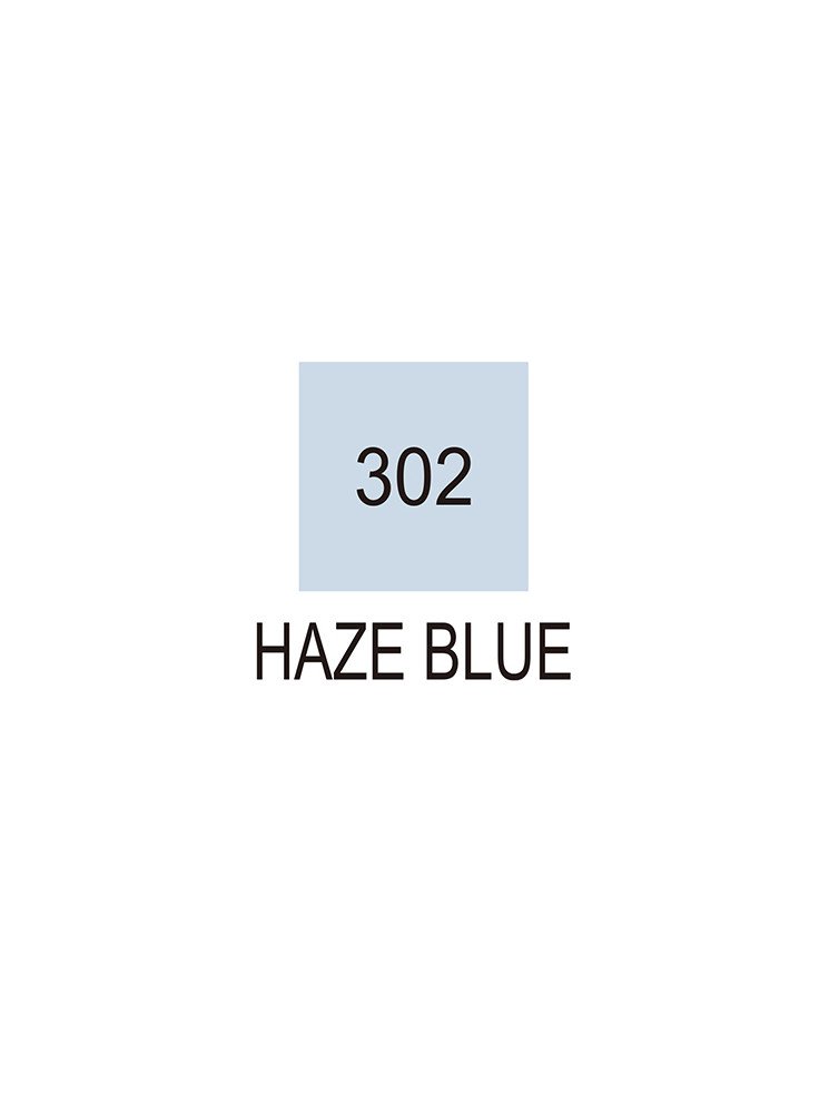 Haze Blue - 302 - Clean Color Real Brush - Kuretake