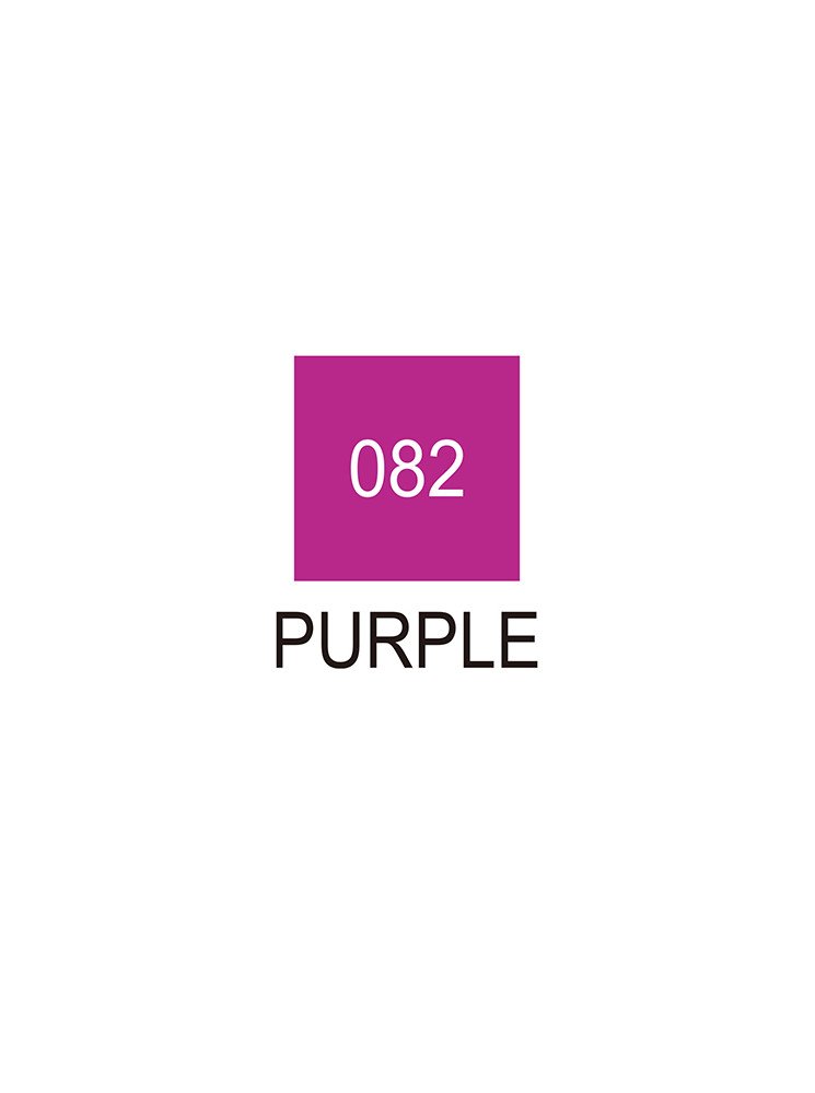 Purple - 082 - Clean Color Real Brush - Kuretake