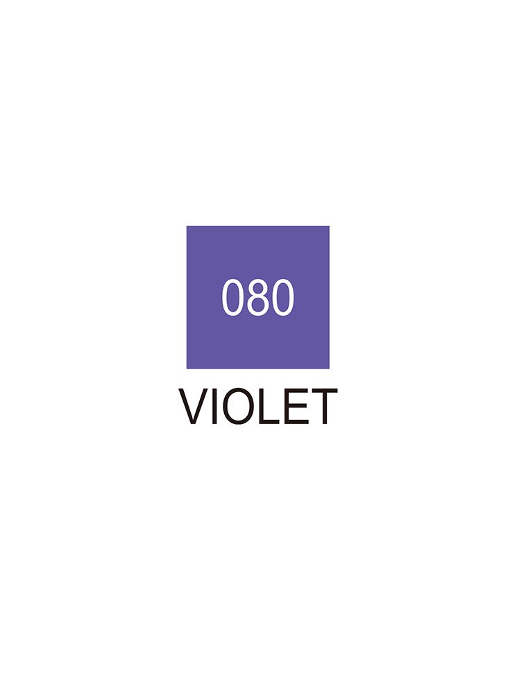 Violet - 080 - Clean Color Real Brush - Kuretake