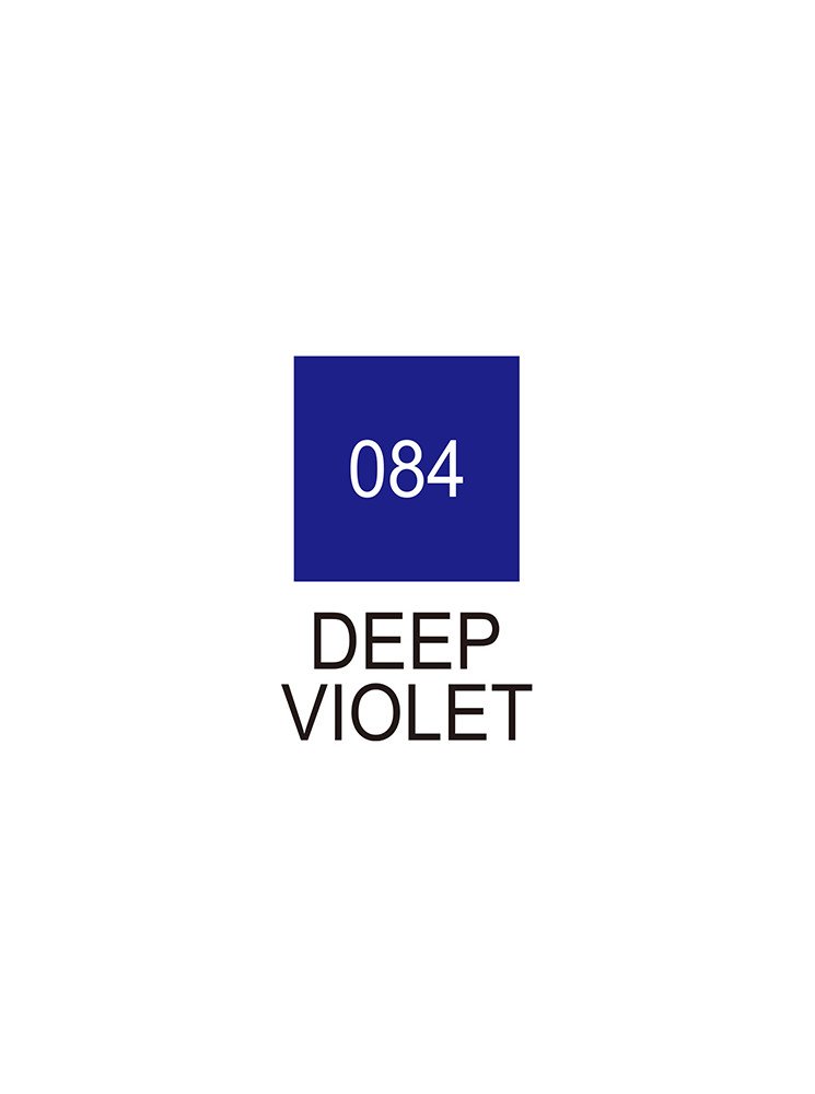 Deep Violet - 084 - Clean Color Real Brush - Kuretake