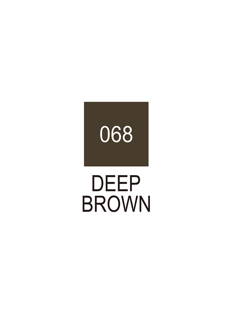 Deep Brown - 068 - Clean Color Real Brush - Kuretake