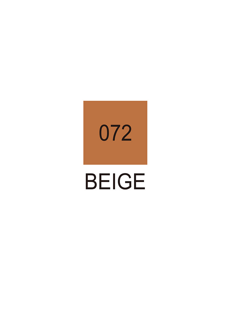 Beige - 072 - Clean Color Real Brush - Kuretake