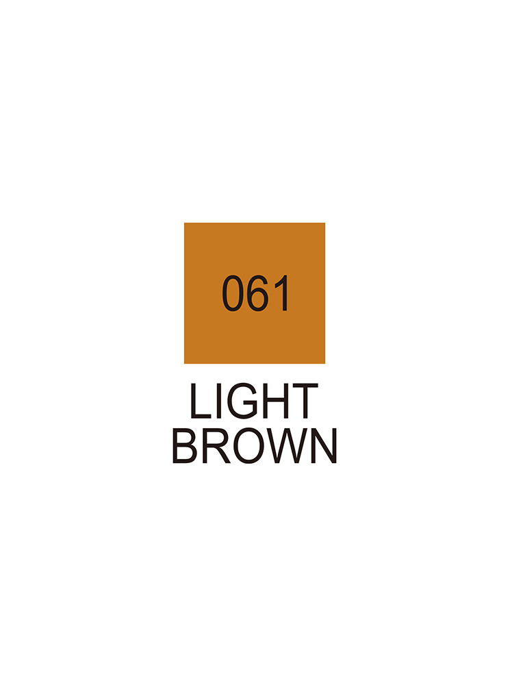 light Brown - 061 - Clean Color Real Brush - Kuretake