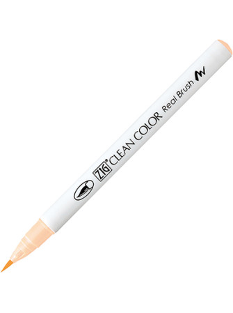Medium Beige - 076 - Clean Color Real Brush - Kuretake
