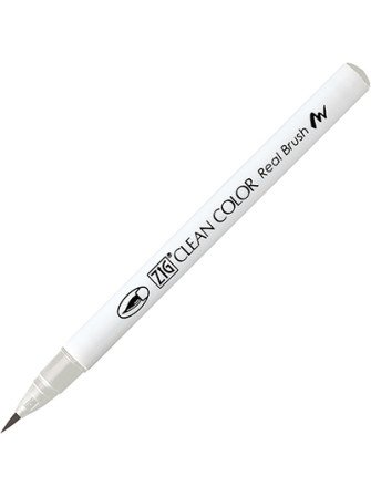 Fog Gray - 904 - Clean Color Real Brush - Kuretake