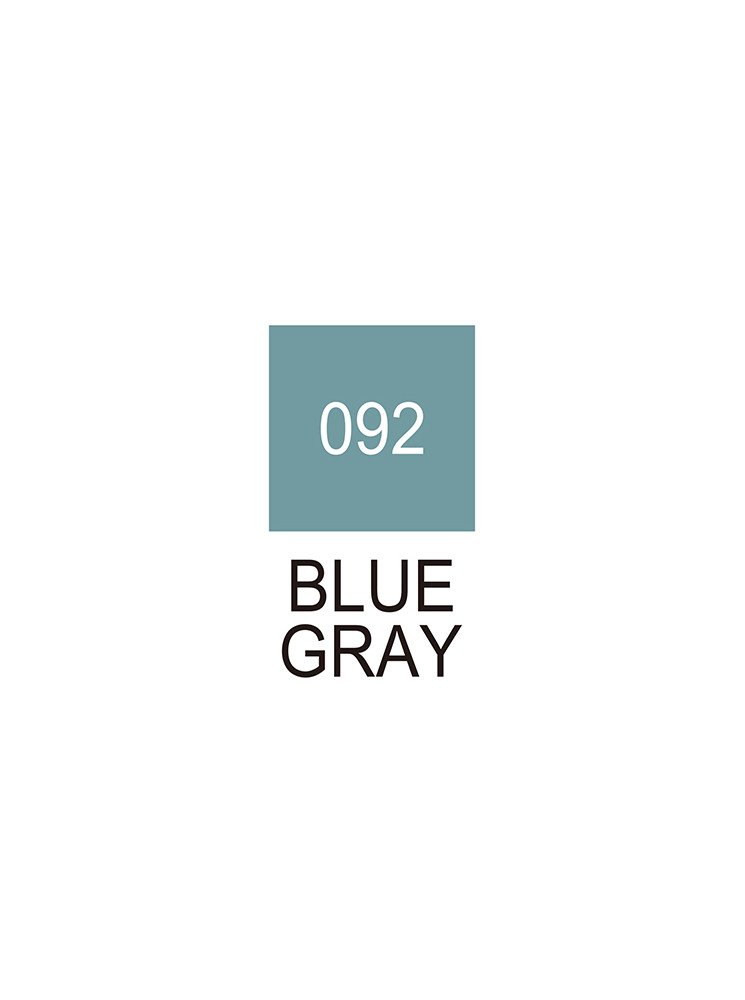 Blue Gray - 092 - Clean Color Real Brush - Kuretake