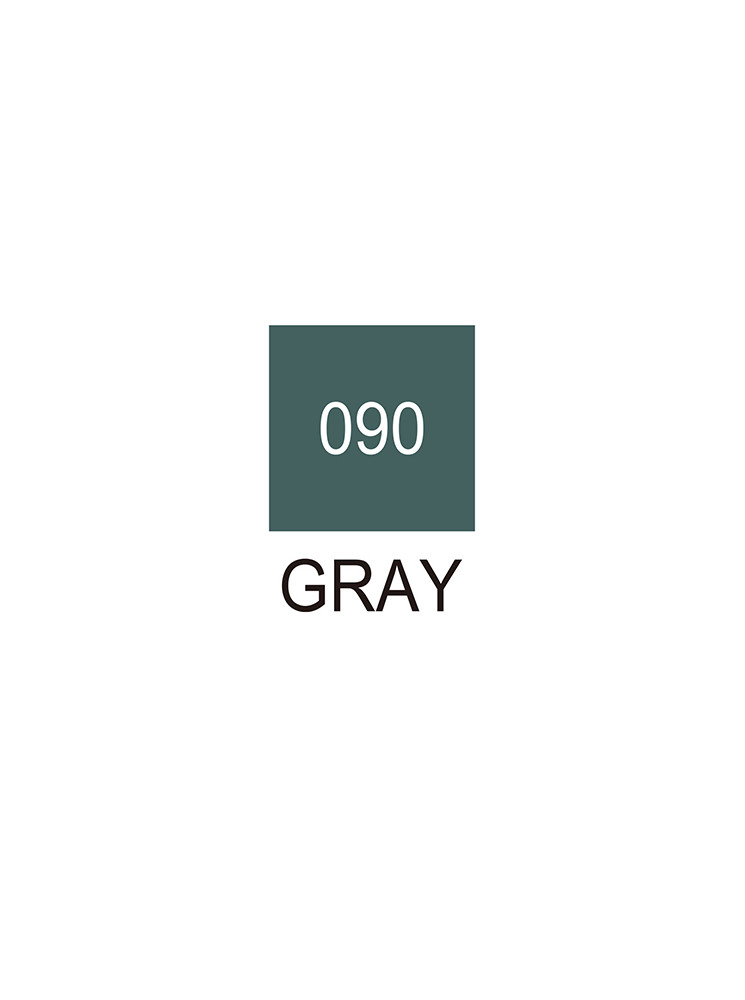 Gray - 090 - Clean Color Real Brush - Kuretake