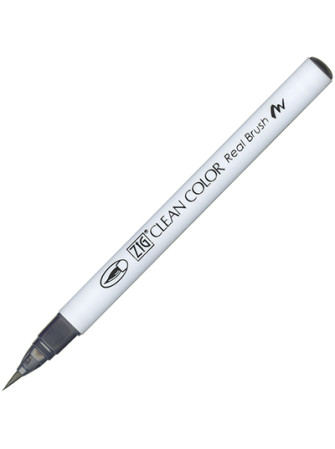 Gray - 090 - Clean Color Real Brush - Kuretake