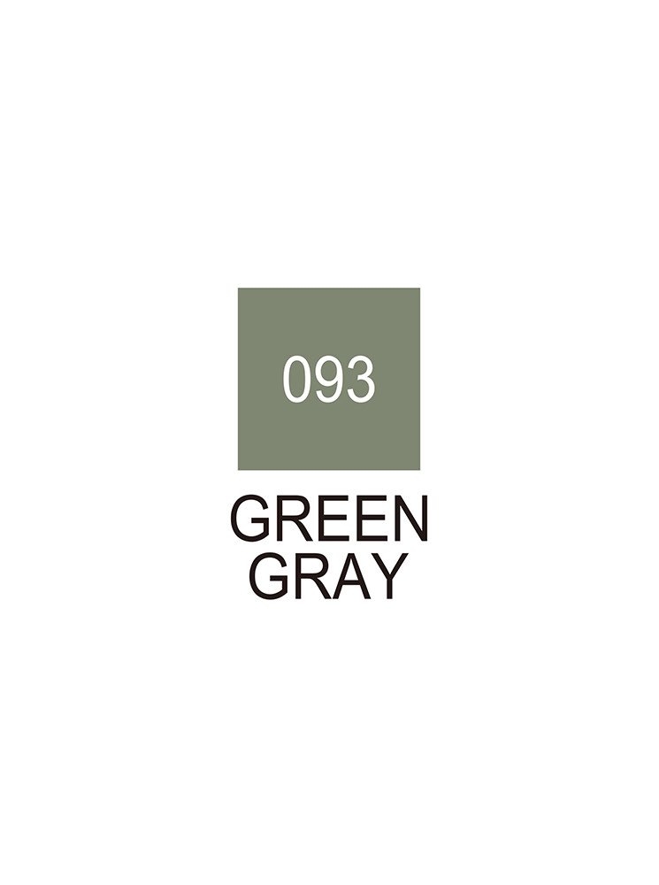 Green Gray - 093 - Clean Color Real Brush - Kuretake