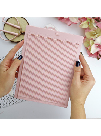 Plaque de rainurage + enveloppe 14 x 17 cm - Scoring board - Rita Rita
