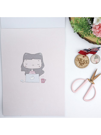 Pack papiers A4  - Collection "la SRA LOLA" - Alua Cid - Rita Rita